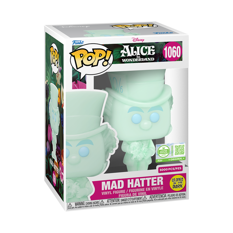 Pop! Mad Hatter (Glow) with Protector