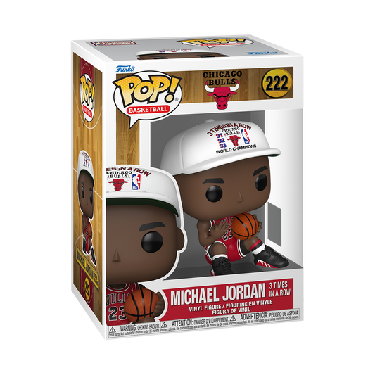 Funko Pop! Basketball: Michael Jordan (3 Times in a Row) #222