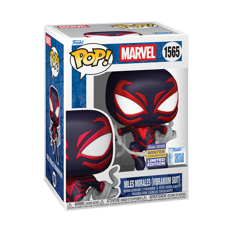 Funko Pop! Marvel: Miles Morales (Vibranium Suit) #1565