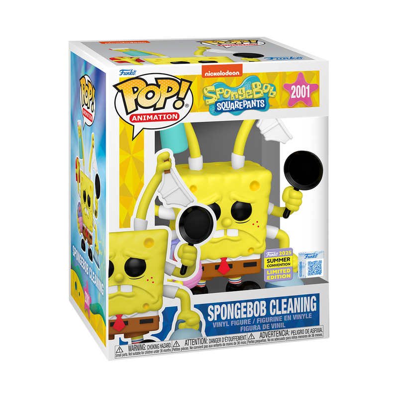 SpongeBob Cleaning #2001 (Summer Convention Limited Edition)