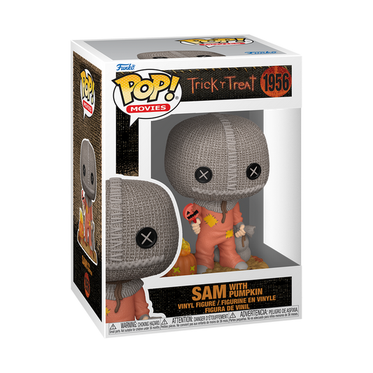 Sam with Pumpkin (#1956) – Trick 'r Treat