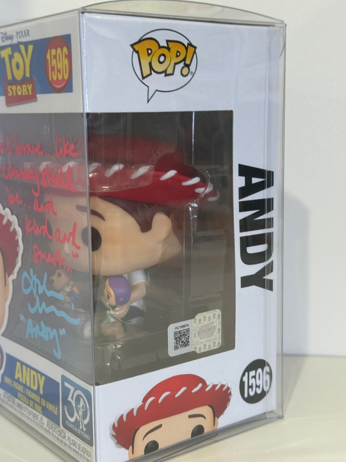 Andy toy story (Signed & Certified) - POPÉLITE inc.FunkoPOPÉLITE inc.POP - 1607 - SIGNEDDefaultAndy toy story (Signed & Certified)