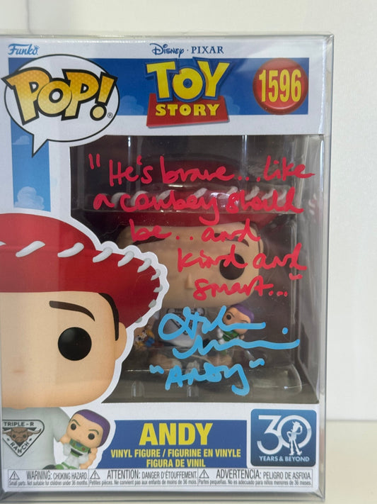 Andy toy story (Signed & Certified) - POPÉLITE inc.FunkoPOPÉLITE inc.POP - 1607 - SIGNEDDefaultAndy toy story (Signed & Certified)