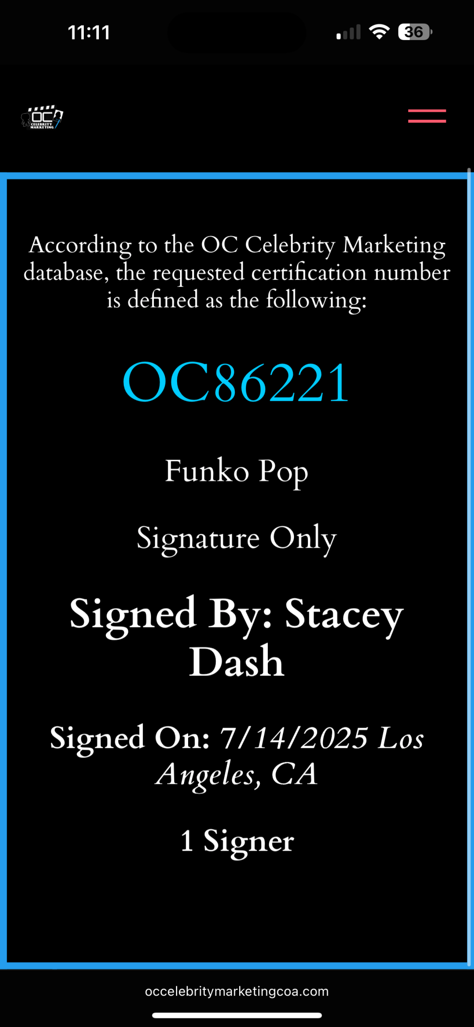 Dionne 1808 (Signed & Certified) - POPÉLITE inc.FunkoPOPÉLITE inc.POP - 1808 - SIGNEDDefaultDionne 1808 (Signed & Certified)