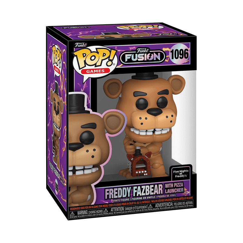 Funko Fusion FNAF Freddy Fazbear Pizza Pop! Vinyl Figure