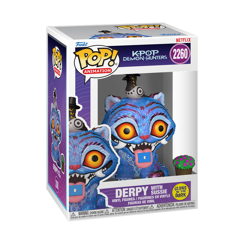Funko Pop! KPOP Demon Hunters – Derpy with Susie (Glow) 2260 - POPÉLITE inc.FunkoPOPÉLITE inc.Funko Pop! KPOP Demon Hunters – Derpy with Susie (Glow) 2260