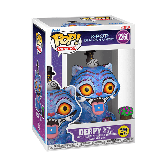Funko Pop! KPOP Demon Hunters – Derpy with Susie (Glow) 2260 - POPÉLITE inc.FunkoPOPÉLITE inc.Funko Pop! KPOP Demon Hunters – Derpy with Susie (Glow) 2260