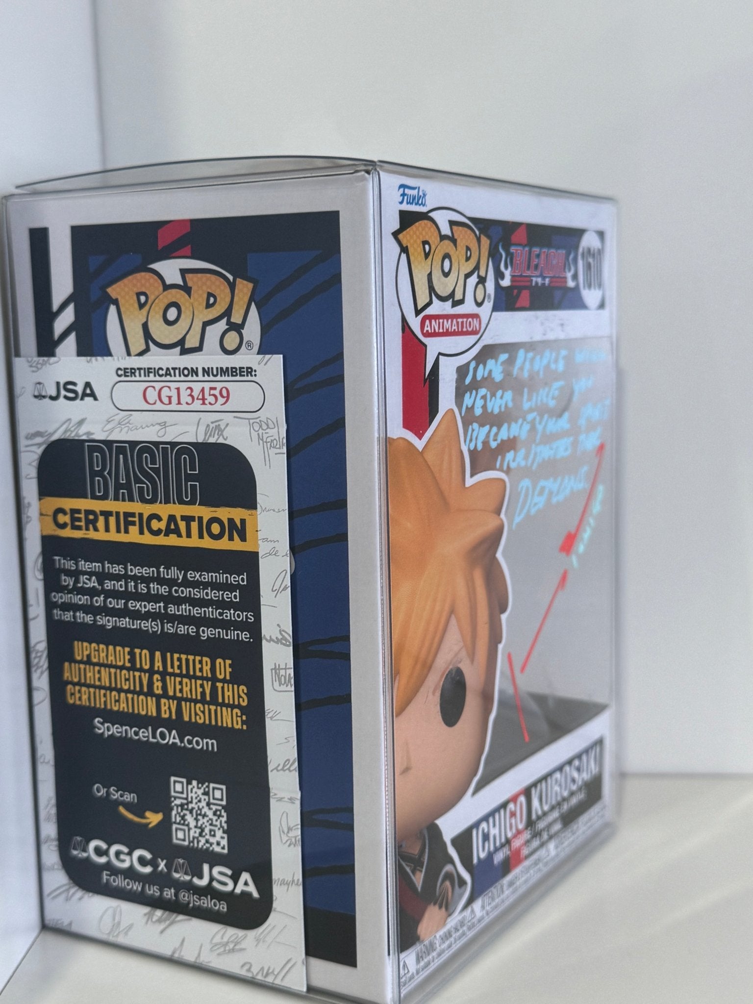 Ichigo Kurosaki 1610 (Signed & Certified) - POPÉLITE inc.FunkoPOPÉLITE inc.POP - 1610 - SIGNEDDefaultIchigo Kurosaki 1610 (Signed & Certified)