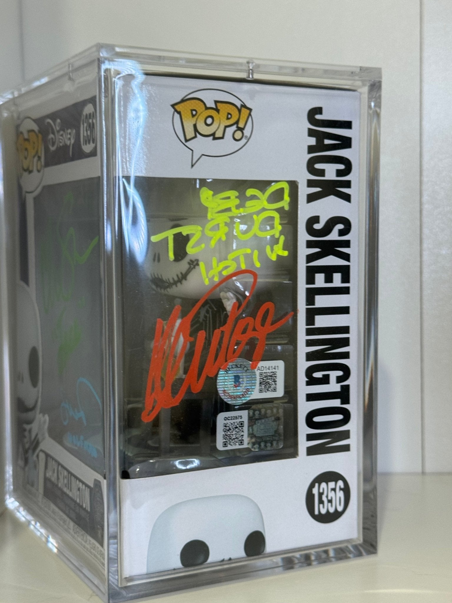 Jack Skellington 1356 (Signed & Certified) - POPÉLITE inc.FunkoPOPÉLITE inc.POP - 1356 - SIGNEDDefaultJack Skellington 1356 (Signed & Certified)