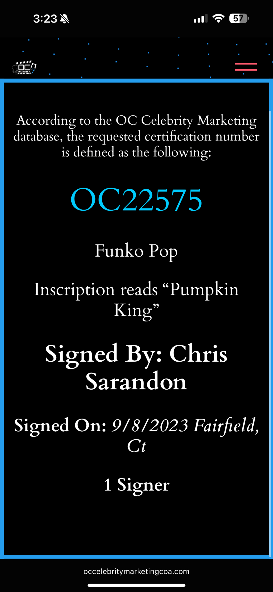 Jack Skellington 1356 (Signed & Certified) - POPÉLITE inc.FunkoPOPÉLITE inc.POP - 1356 - SIGNEDDefaultJack Skellington 1356 (Signed & Certified)