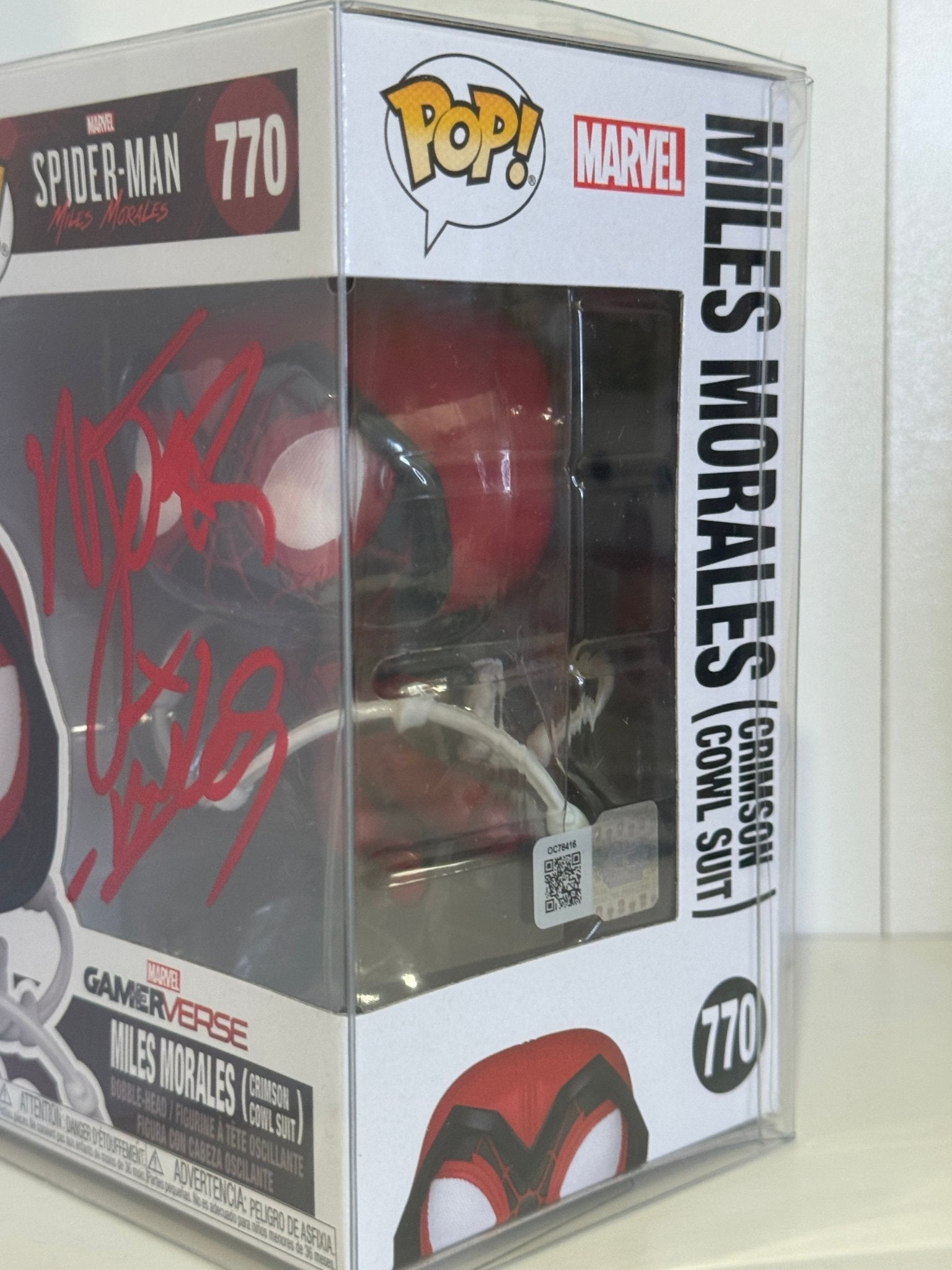 Miles Morales 770 (Signed & Certified) - POPÉLITE inc.FunkoPOPÉLITE inc.POP - 770 - SIGNEDDefaultMiles Morales 770 (Signed & Certified)