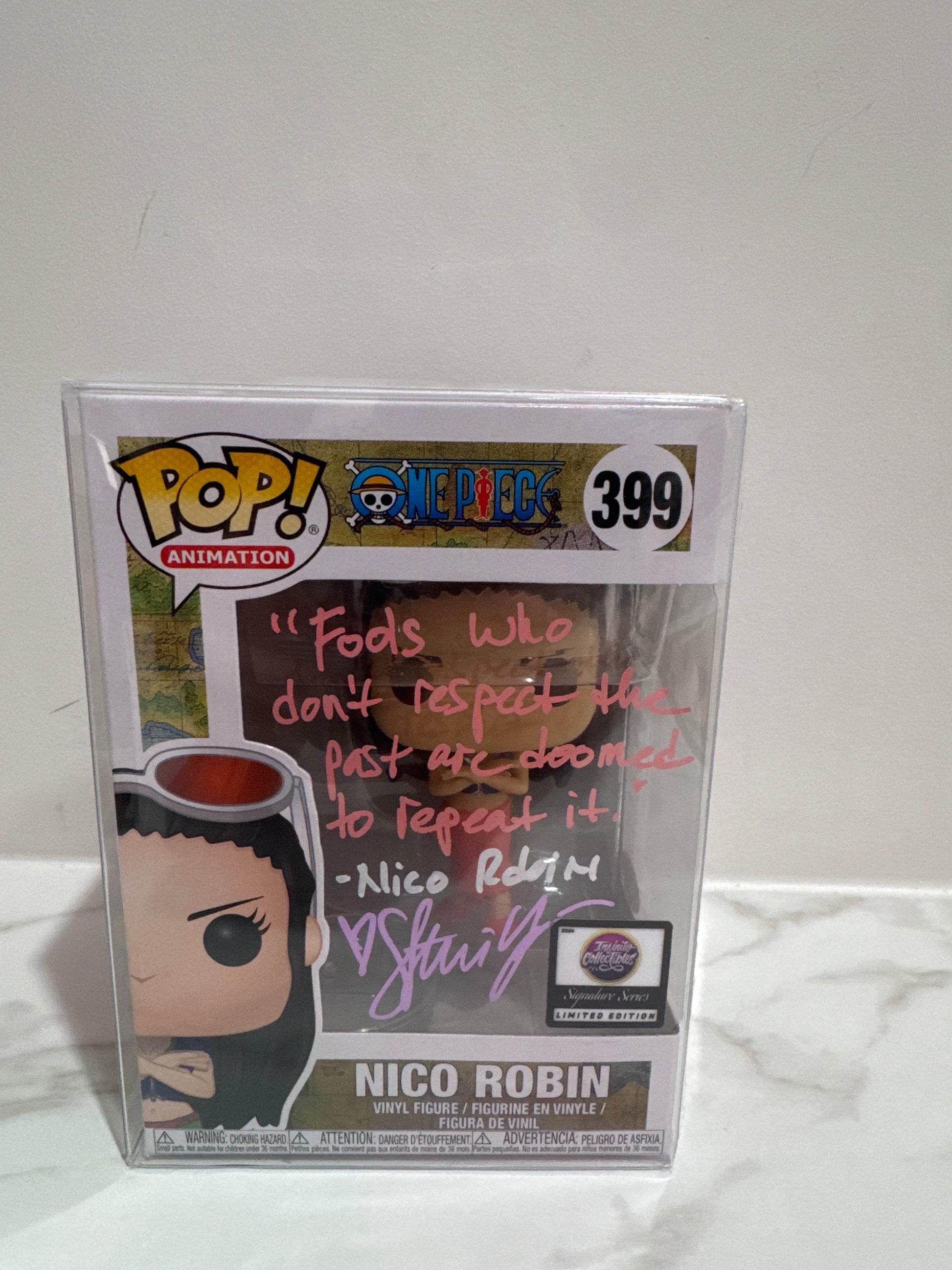 Nico Robin 399 (Signed & Certified) - POPÉLITE inc.FunkoPOPÉLITE inc.POP - 399 - SIGNED - 2Signed limited editionNico Robin 399 (Signed & Certified)