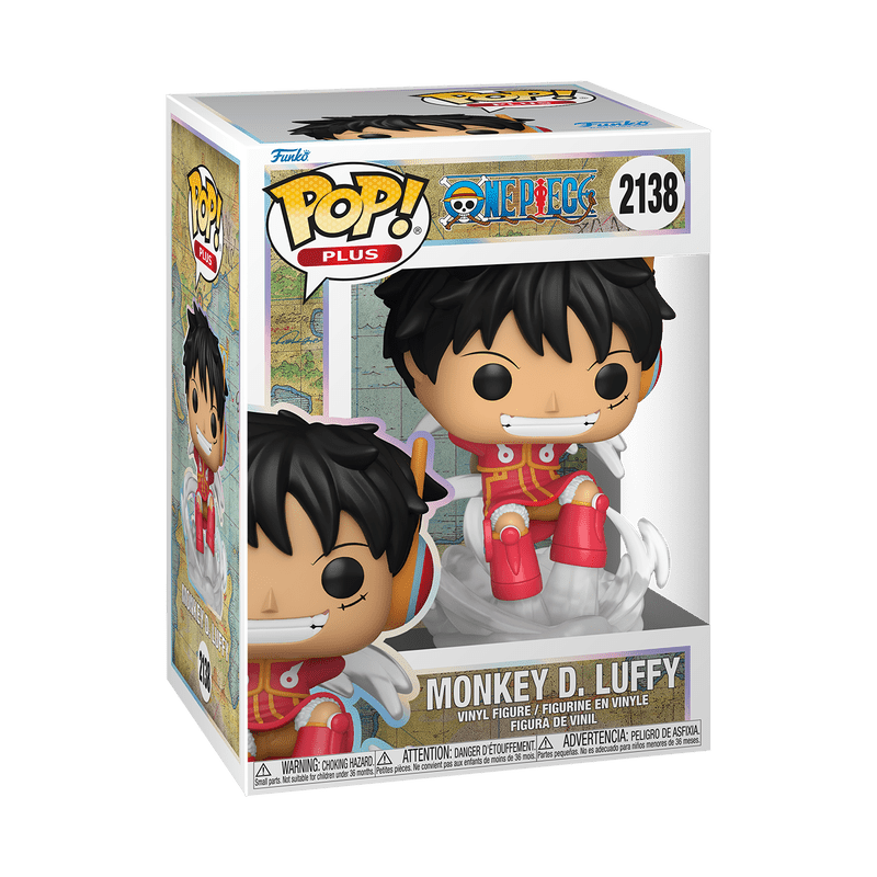 One Piece Egghead Island Monkey Luffy Pop! Vinyl Figure Plus