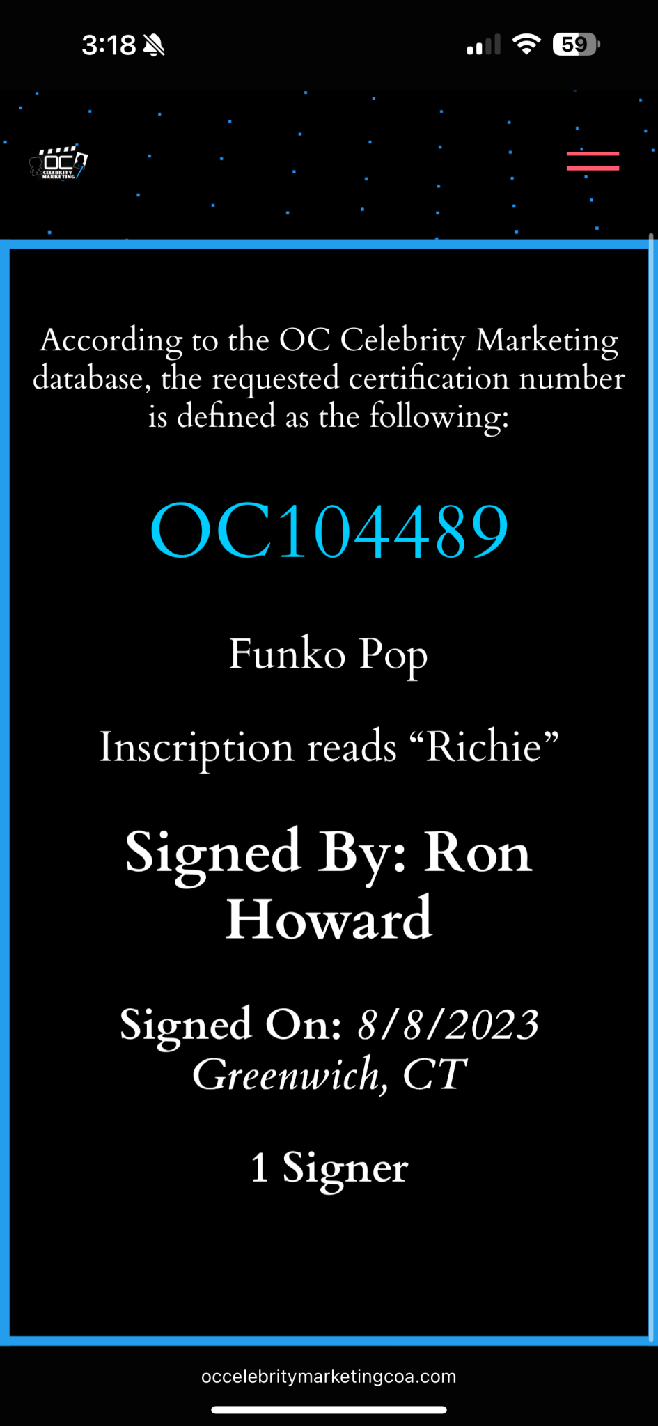 Richie 1125 (Signed & Certified) - POPÉLITE inc.FunkoPOPÉLITE inc.POP - 1125 - SIGNEDDefaultRichie 1125 (Signed & Certified)