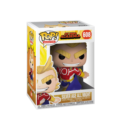Silver Age All Might 608 - POPÉLITE inc.FunkoPOPÉLITE inc.ANI - 033Silver Age All Might 608