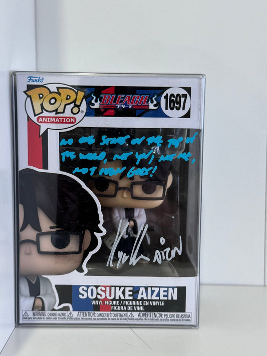 Sosuke Aizen 1697 (Signed & Certified) - POPÉLITE inc.FunkoPOPÉLITE inc.POP - 1697 - SIGNEDDefaultSosuke Aizen 1697 (Signed & Certified)