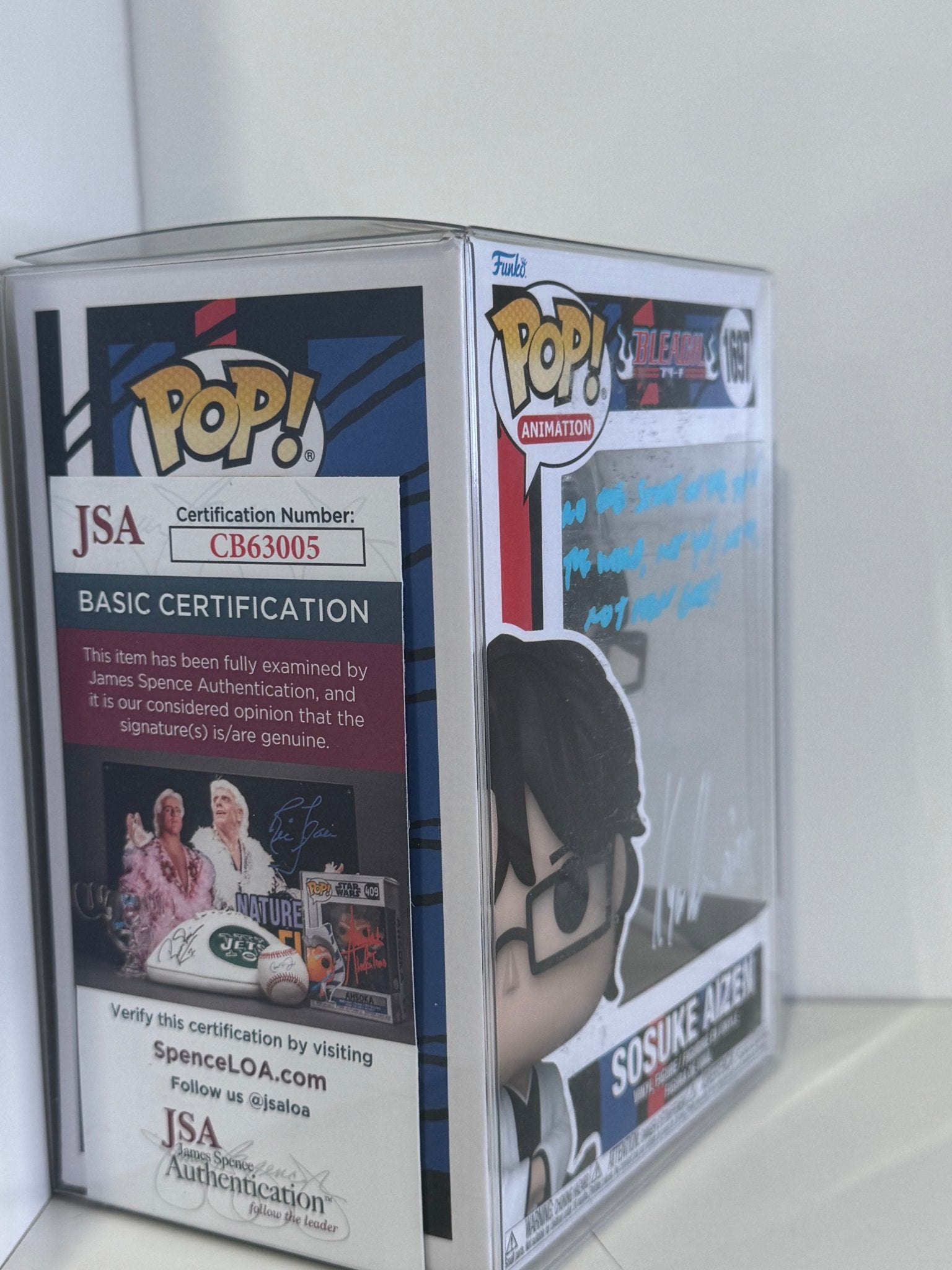 Sosuke Aizen 1697 (Signed & Certified) - POPÉLITE inc.FunkoPOPÉLITE inc.POP - 1697 - SIGNEDDefaultSosuke Aizen 1697 (Signed & Certified)