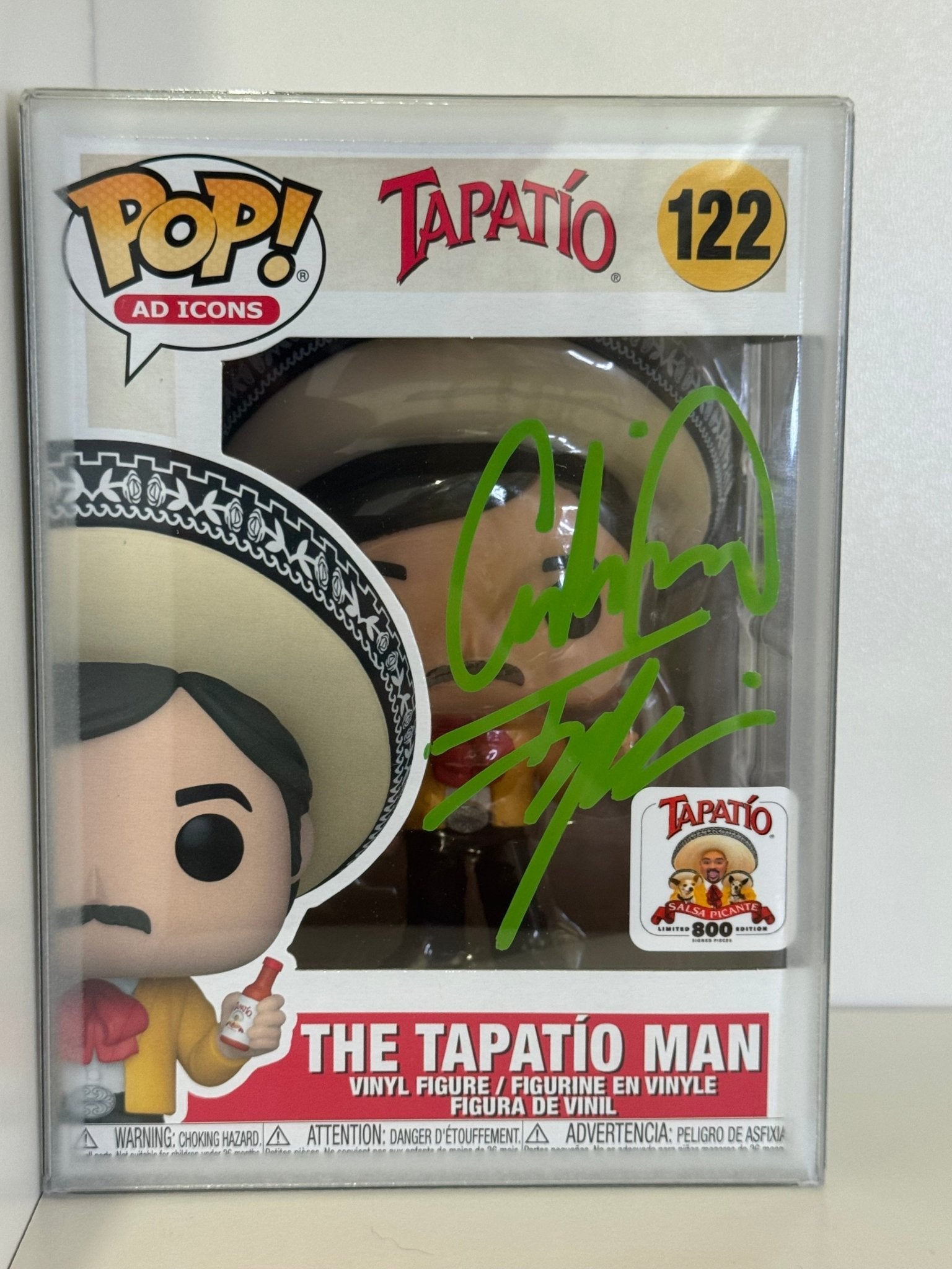 Tapatio Man 122 (Signed & Certified) - POPÉLITE inc.FunkoPOPÉLITE inc.POP - 122 - SIGNEDDefaultTapatio Man 122 (Signed & Certified)