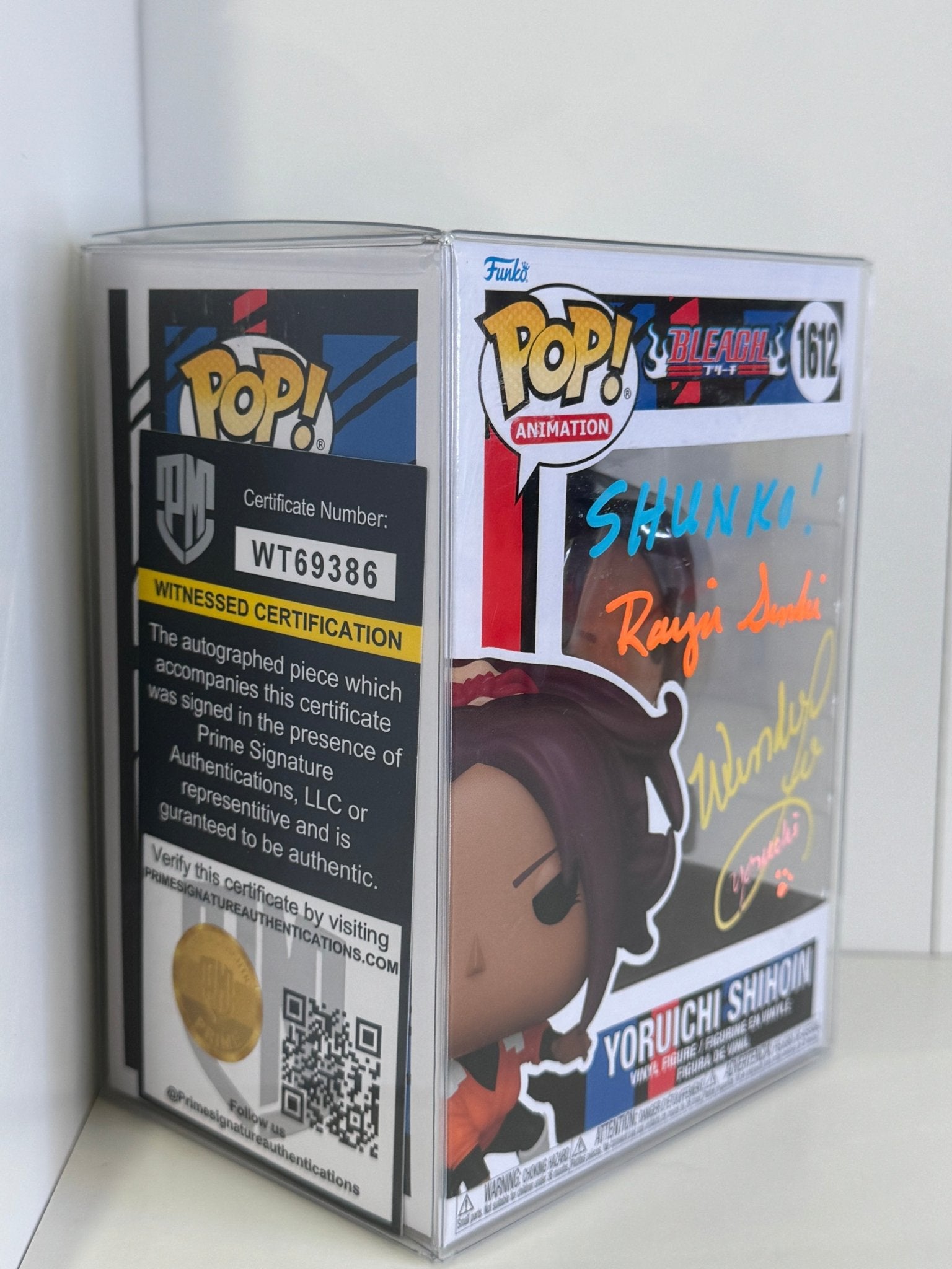 Yoruichi Shihouin 1612 (Signed & Certified) - POPÉLITE inc.FunkoPOPÉLITE inc.POP - 1612 - SIGNEDDefaultYoruichi Shihouin 1612 (Signed & Certified)
